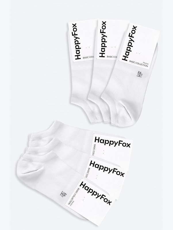 Набор носков с сеткой 6 пар Happyfox