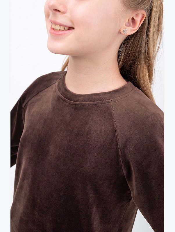 Велюровый костюм для девочки Happyfox