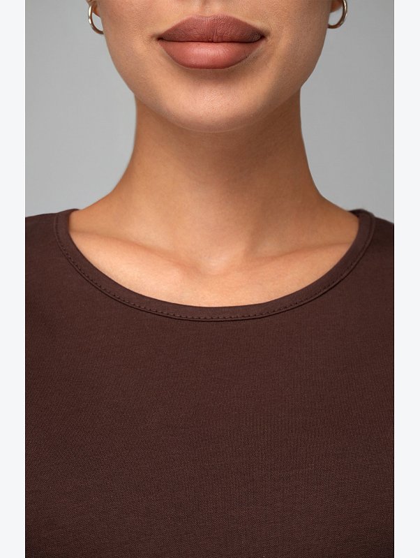 Женская удлиненная футболка с разрезами Happyfox