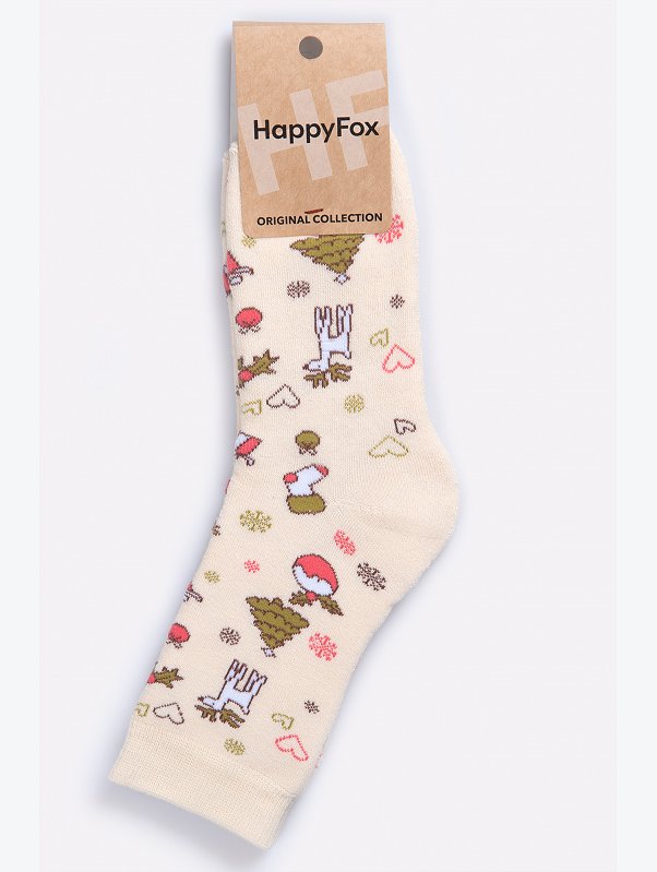 Женские махровые носки Happyfox
