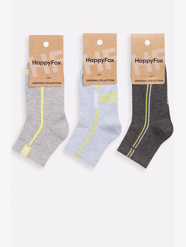 Носки для мальчика 3 пары Happyfox