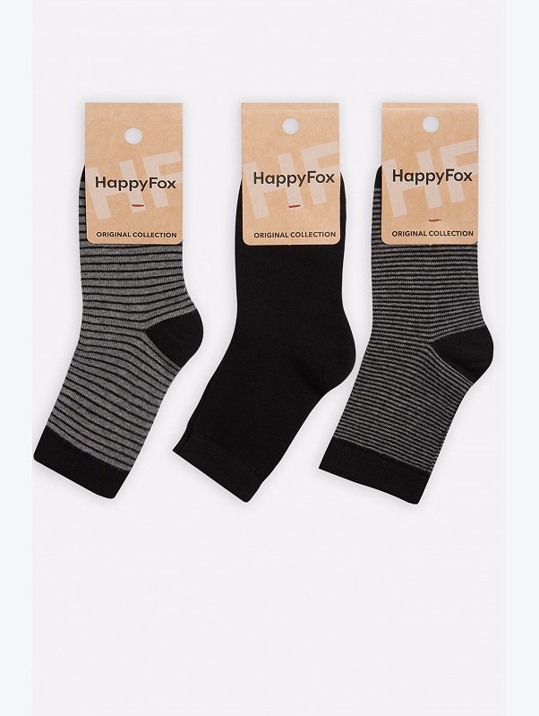 Носки для мальчика 3 пары Happyfox