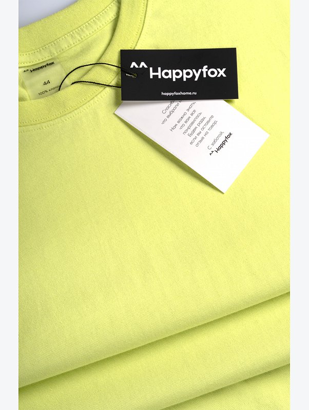 Женская футболка оверсайз Happyfox