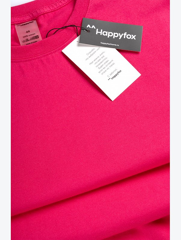 Женская футболка оверсайз Happyfox