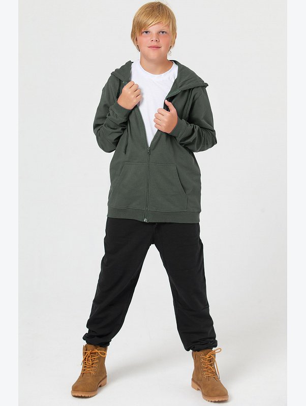 Детская толстовка на молнии с капюшоном Happyfox