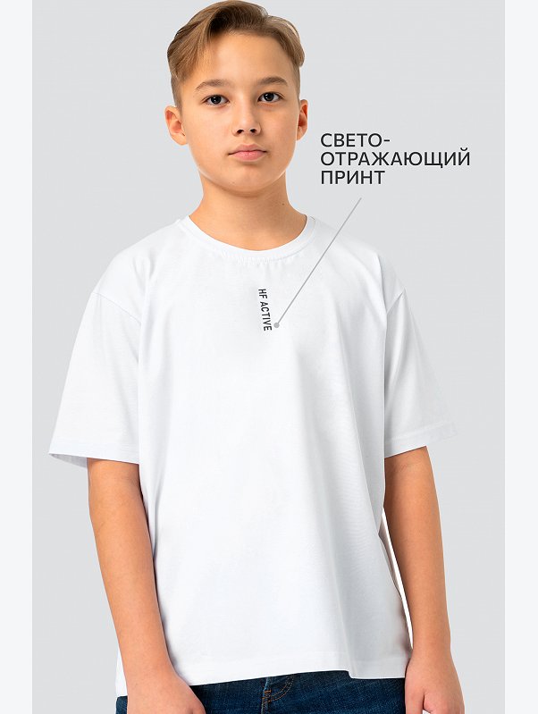 Детская футболка оверсайз Happyfox