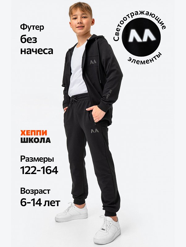 Детский спортивный костюм из футера двухнитки Happyfox