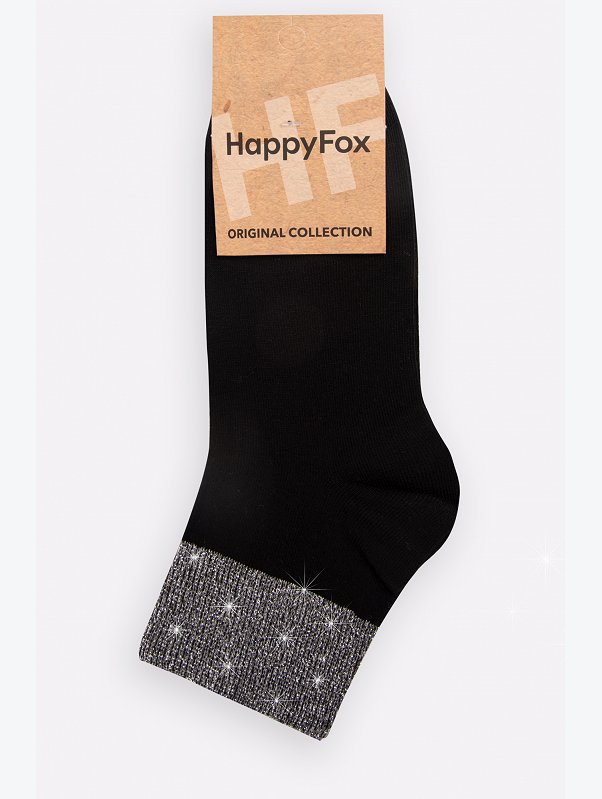 Женские носки с люрексом Happyfox