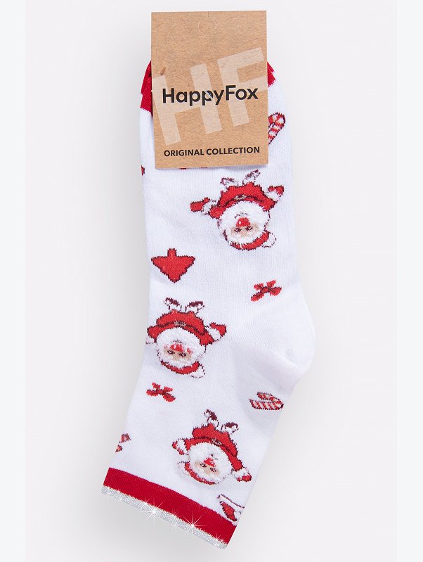 Женские носки с люрексом Happyfox