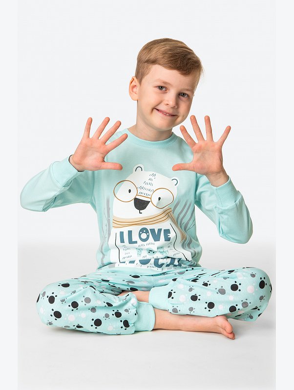 Детская хлопковая пижама Happyfox