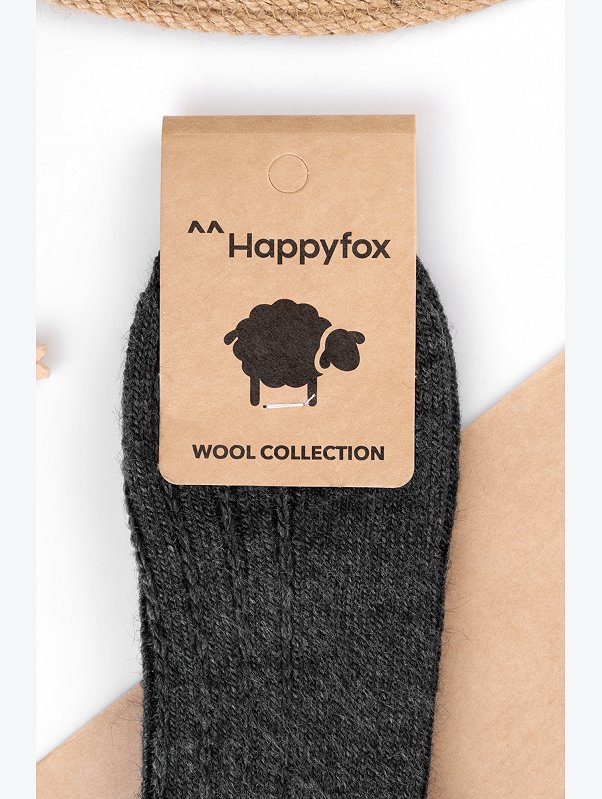 Мужские шерстяные носки Happyfox