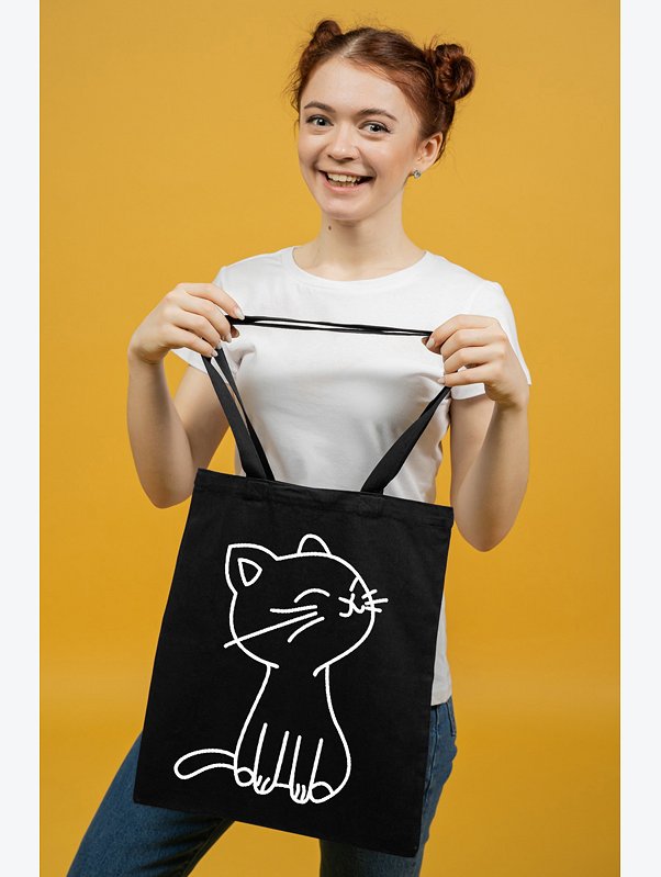Эко-сумка шоппер Happy Fox Home