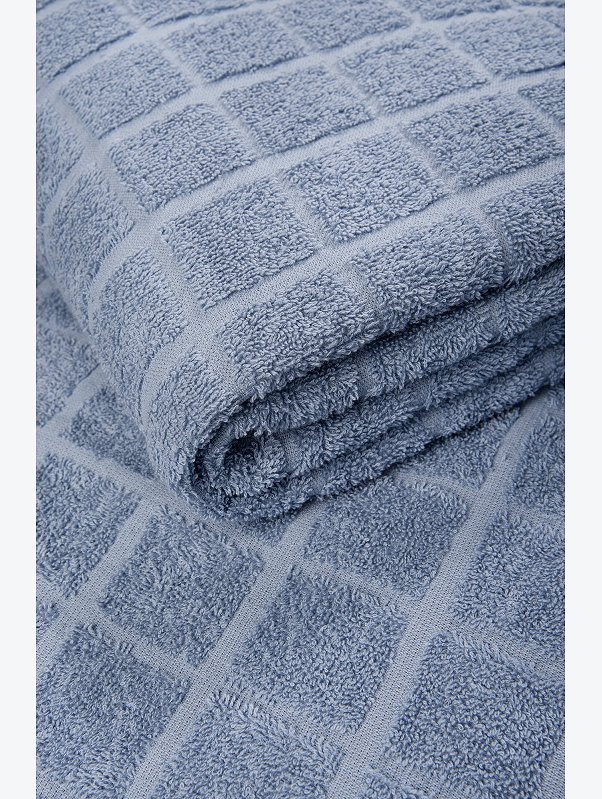 Большое махровое полотенце 100x150 Happy Fox Home