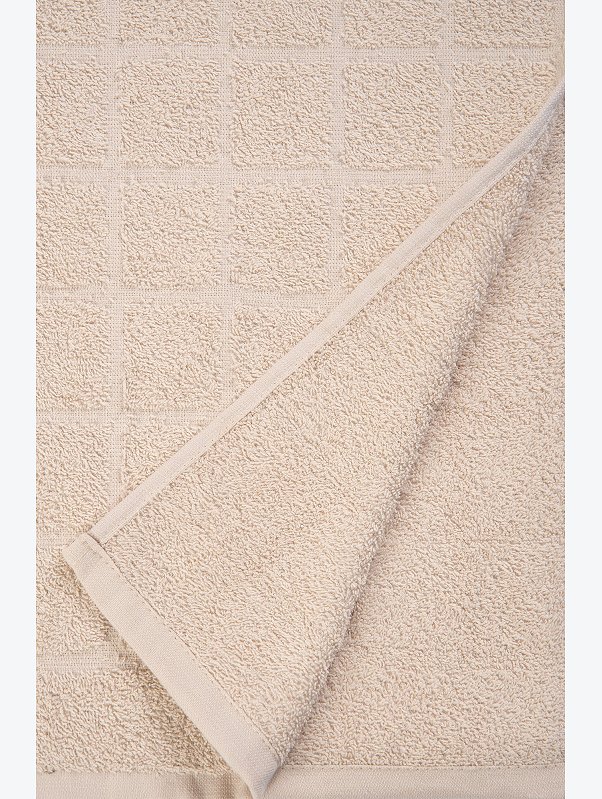 Большое махровое полотенце 100x150 Happy Fox Home