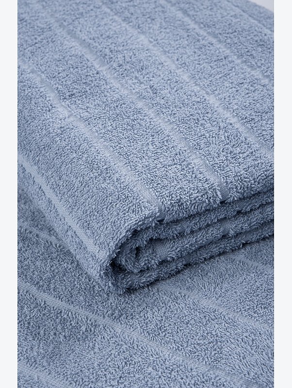 Большое махровое полотенце 100x150 Happy Fox Home