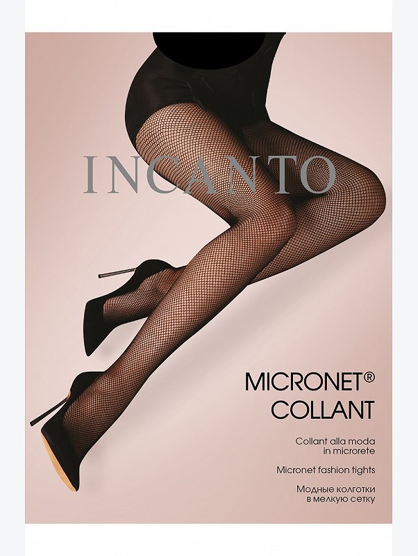 Женские колготки в мелкую сетку Incanto