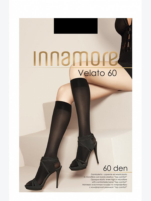 Матовые эластичные гольфы из микрофибры 60 Innamore