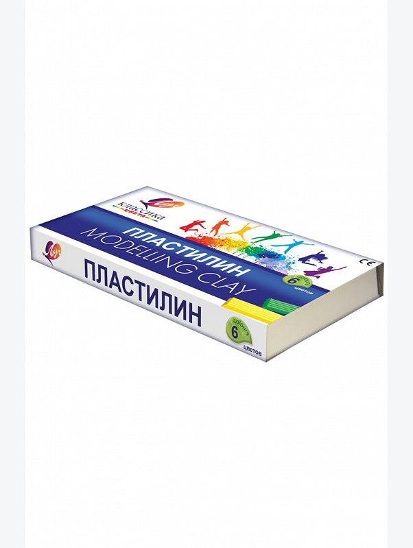 Пластилин 6 цв. Луч