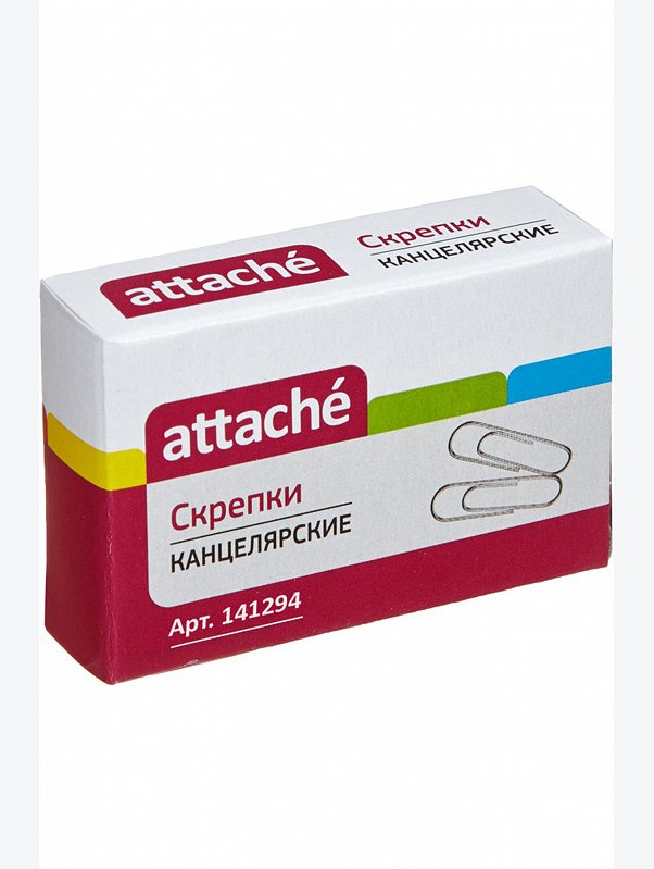 Скрепки 22 мм 100 шт. Attache