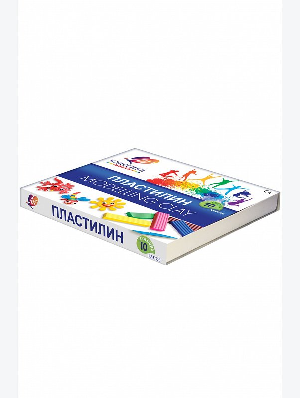 Пластилин 10 цв. Луч