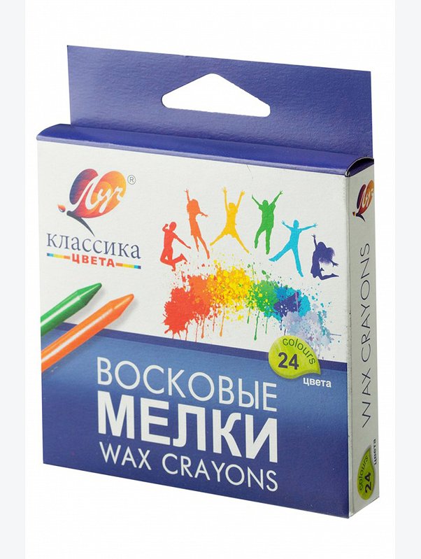 Мелки восковые 24 цв. Луч