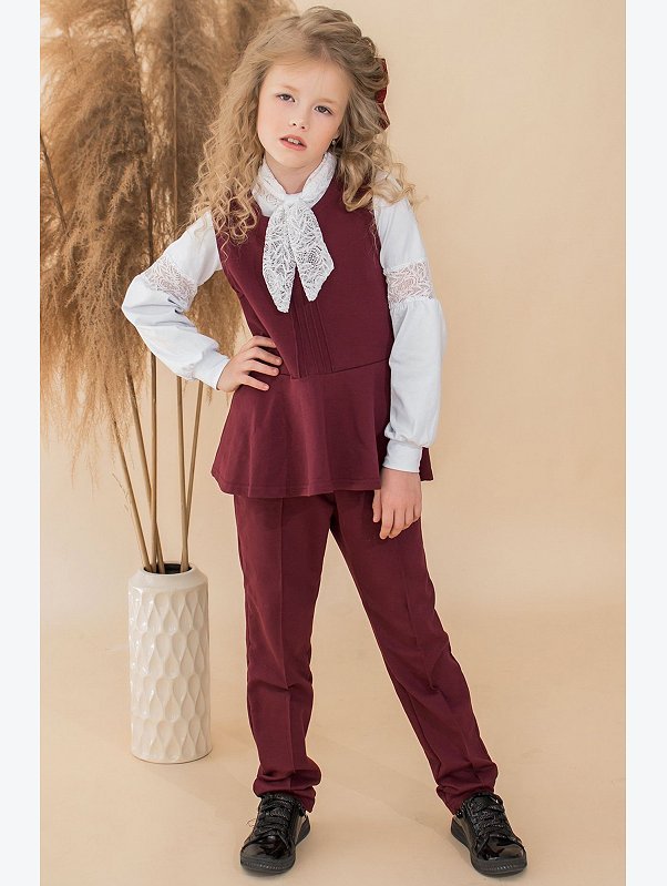 Костюм для девочки из футера Looklie
