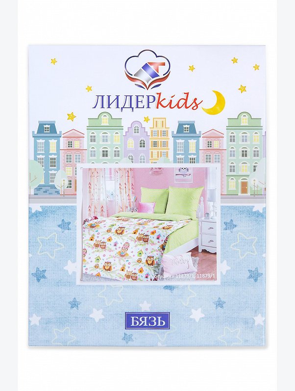 Детское постельное белье из бязи 1,5 сп, наволочки 70*70 Лидер Текс