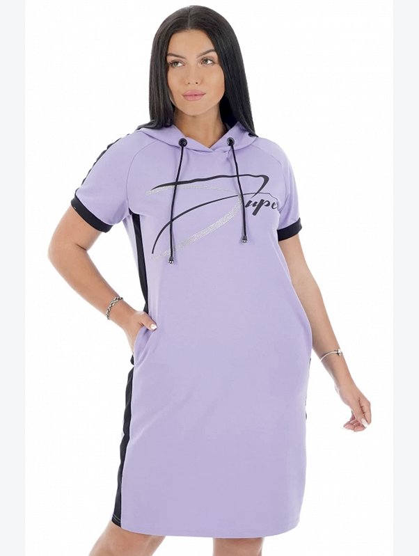 Женское летнее платье из футера Lovetex.store