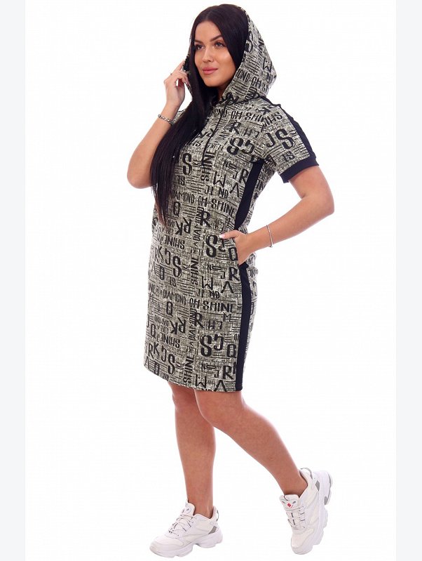 Женское летнее платье из футера Lovetex.store