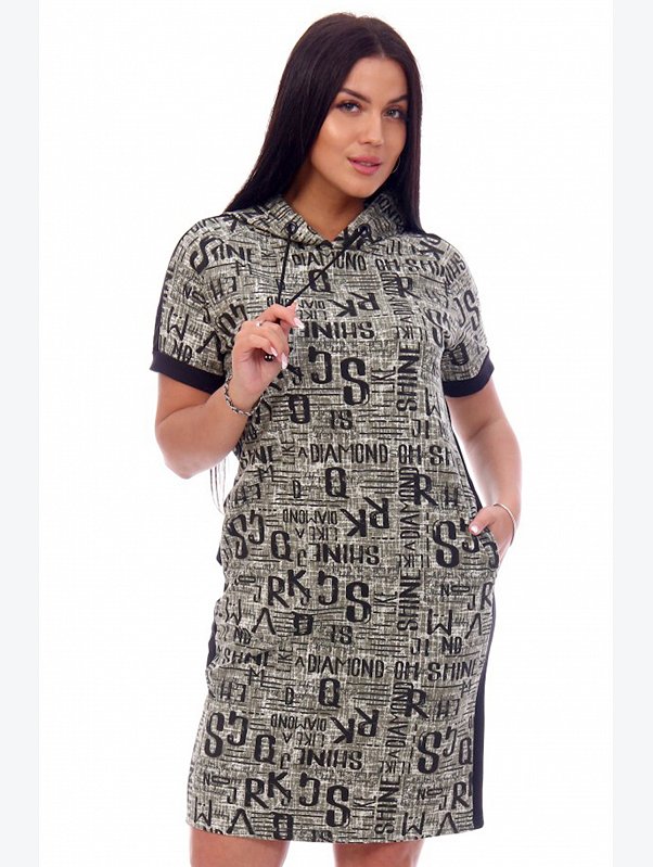 Женское летнее платье из футера Lovetex.store