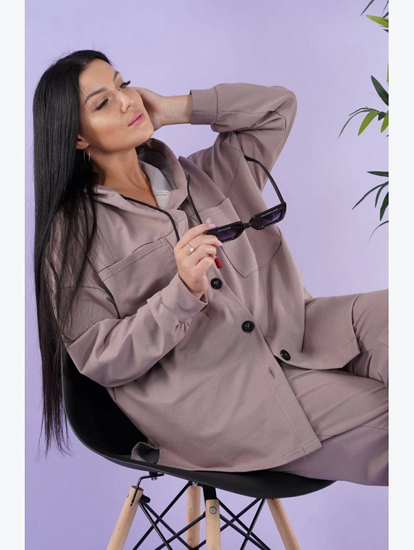 Женский костюм из футера двухнитки Lovetex.store