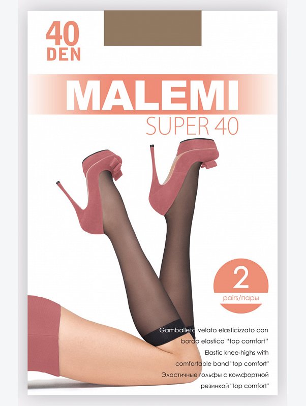 Женские гольфы 2 пары 40 Malemi