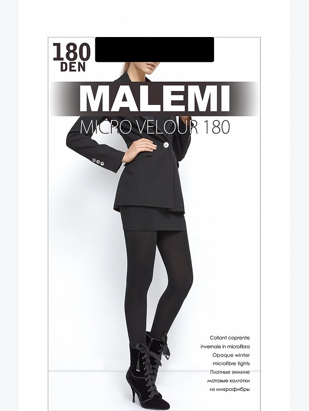 Женские колготки из микрофибры 180 ден Malemi