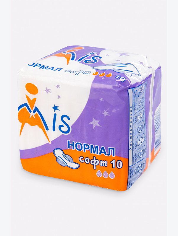 Прокладки гигиенические Нормал Софт 10 шт. MIS