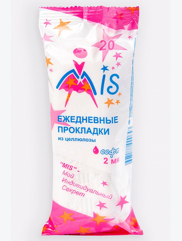 Прокладки ежедневные Софт 20 шт. MIS