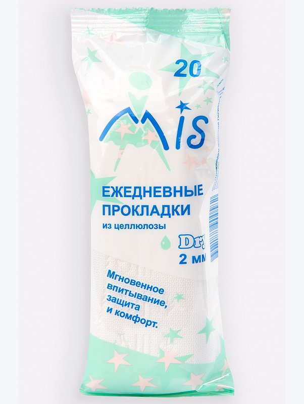 Прокладки ежедневные Драй 20 шт. MIS