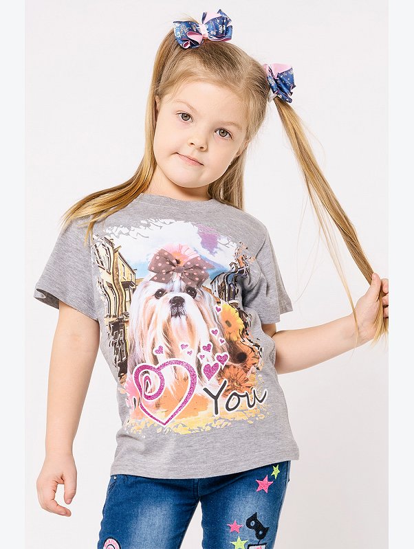 Футболка для девочки Mexrimax kids
