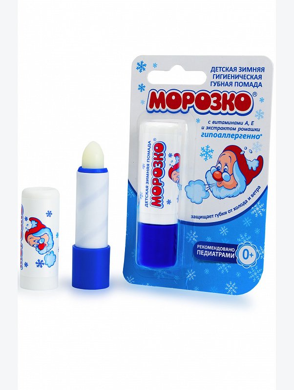 Помада гигиеническая зимняя детская 2,8 г Морозко