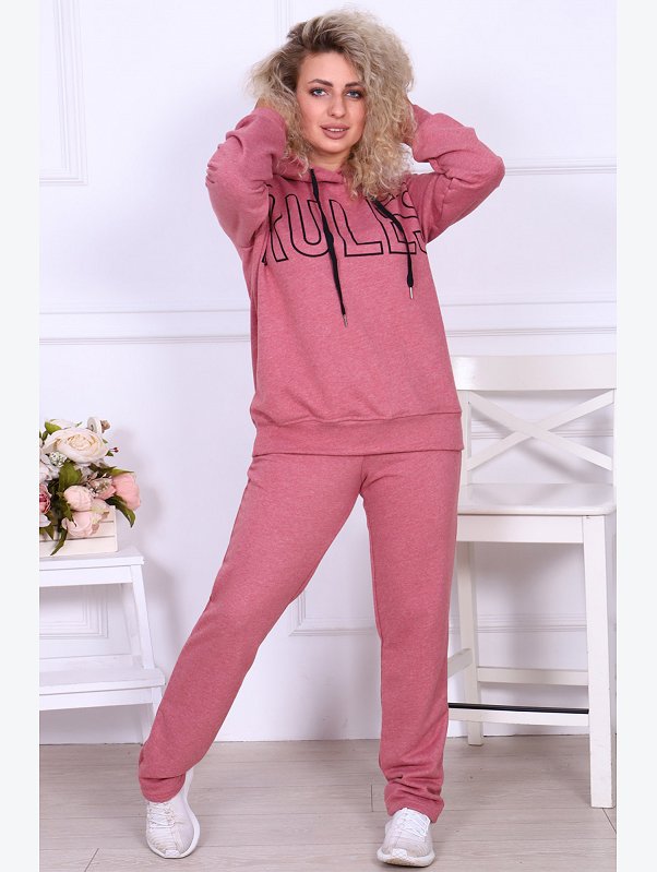 Женский костюм из футера трехнитки N-Collection