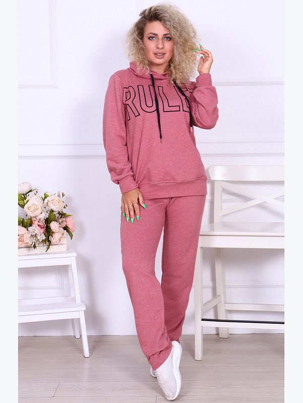 Женский костюм из футера трехнитки N-Collection