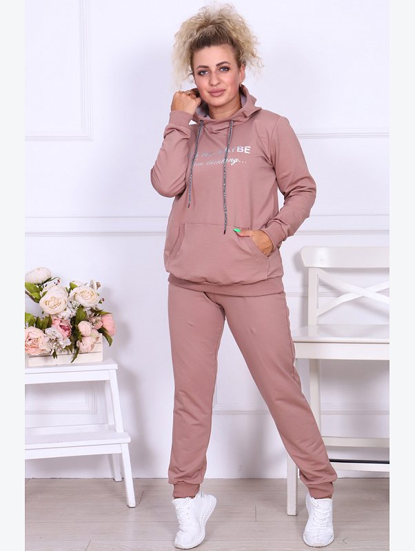 Женский костюм из футера двухнитки N-Collection