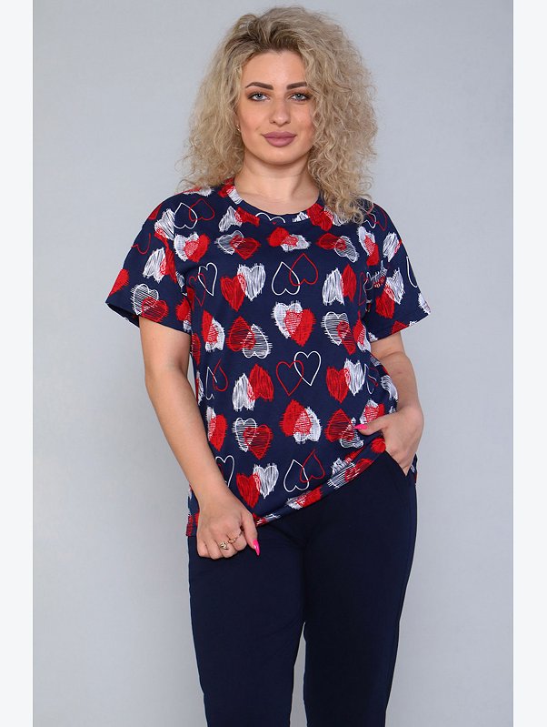 Женский хлопковый костюм N-Collection