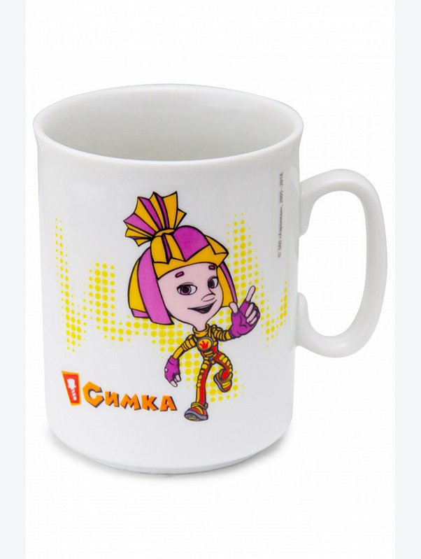 Детская кружка Фиксики с изображением Симки Фиксики