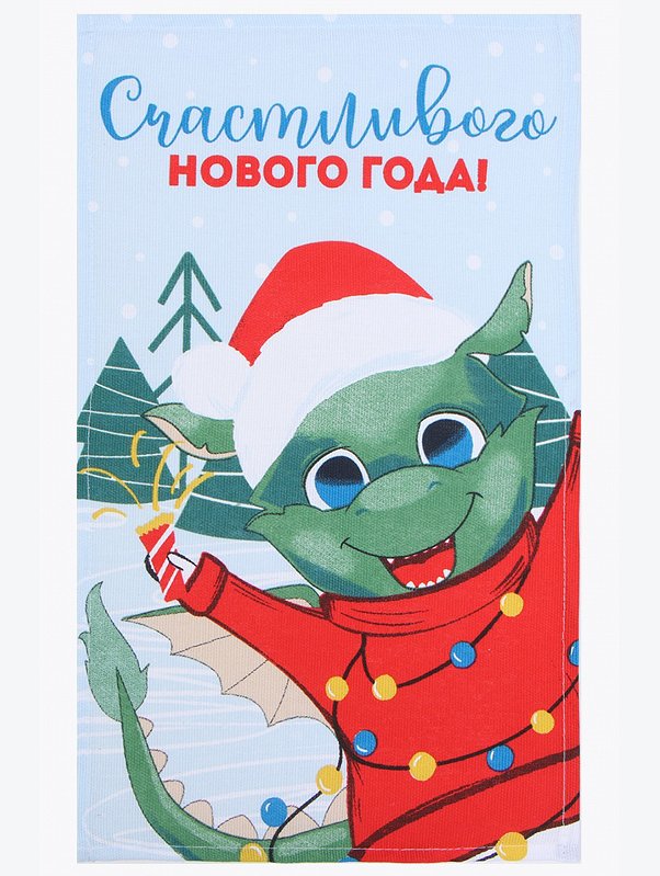 Полотенце из рогожки Доляна