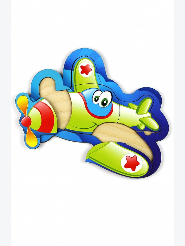 Деревянный пазл маленький Woodlandtoys