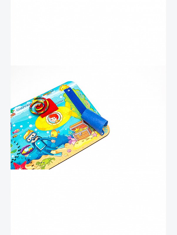 Бизиборд Woodlandtoys