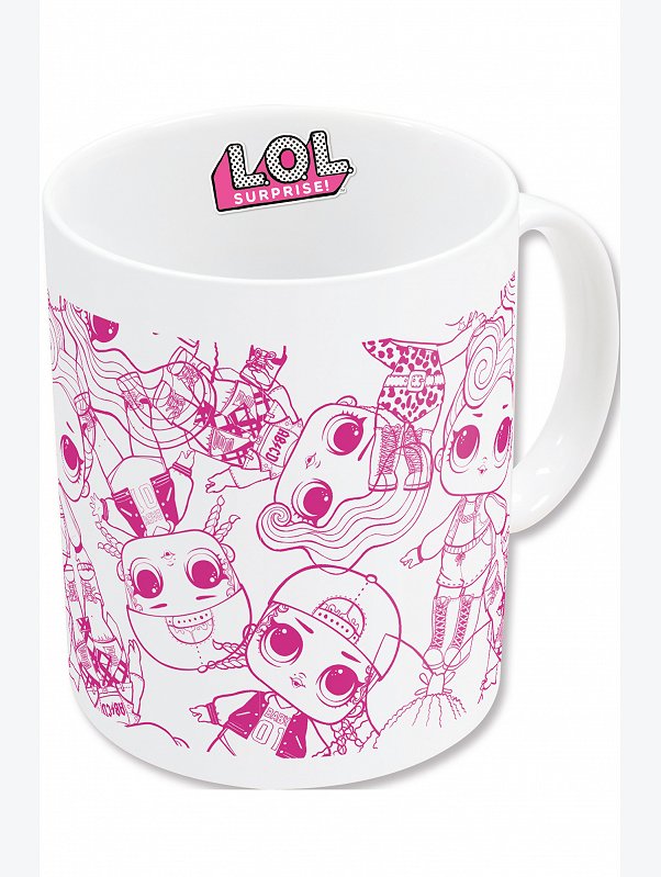 Детская кружка в подарочной коробке L.O.L Stor