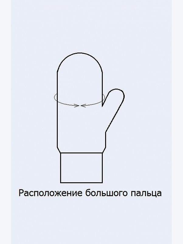Женские шерстяные варежки Бабушкины носки