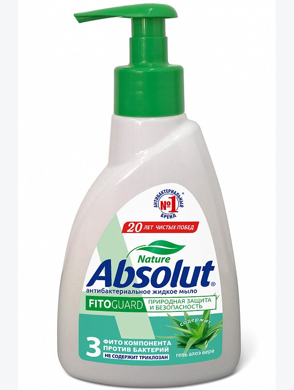 Мыло жидкое FitoGuard алоэ 250 г. Absolut
