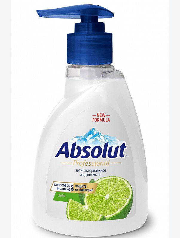 Жидкое мыло с ароматом лайма 250 мл Absolut
